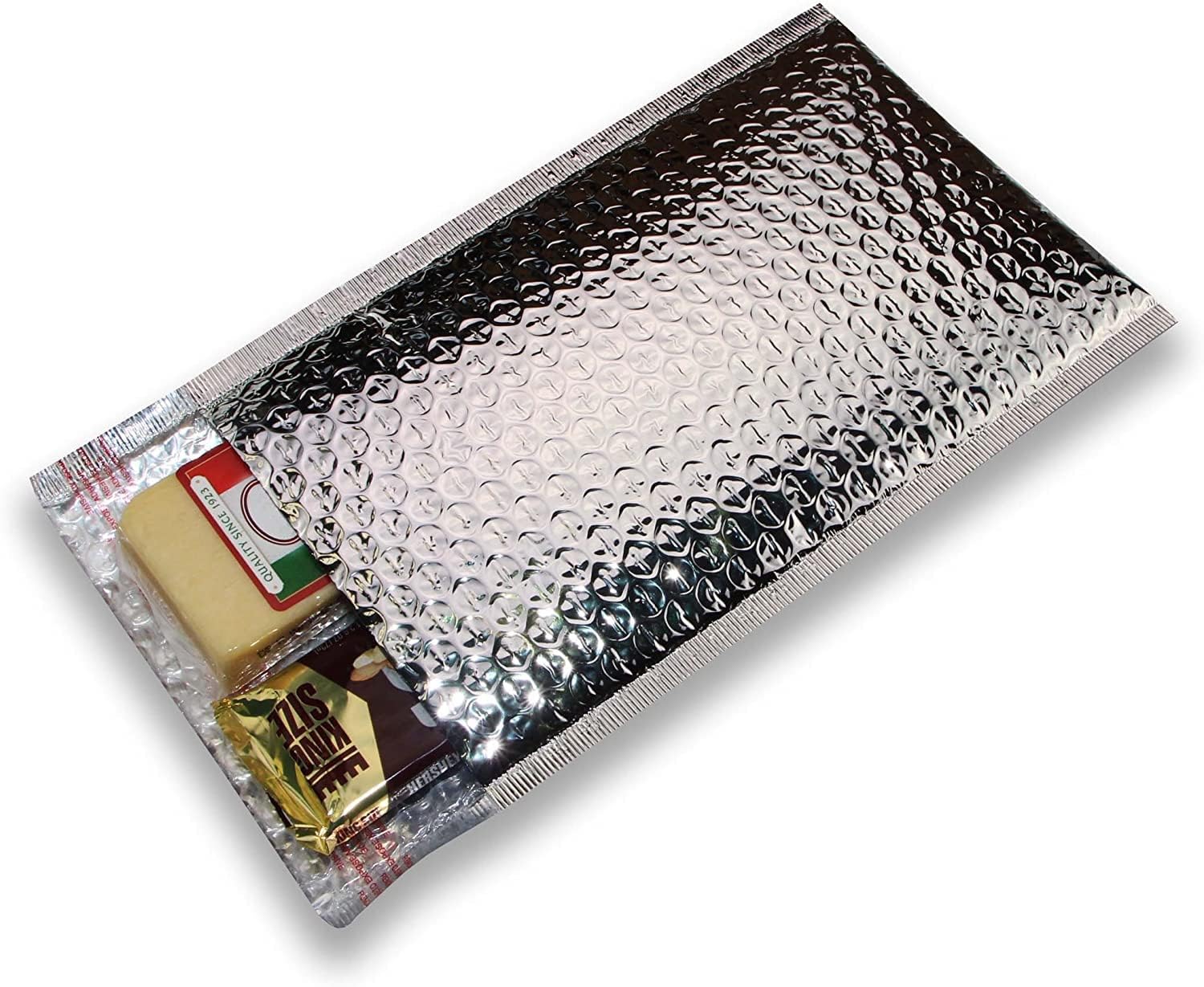Thermal Bubble Mailers – Insulated Self-Seal Envelopes (18" x 22") - Bubble Lined, Reflective w/Keep Cool Shield (100ct)