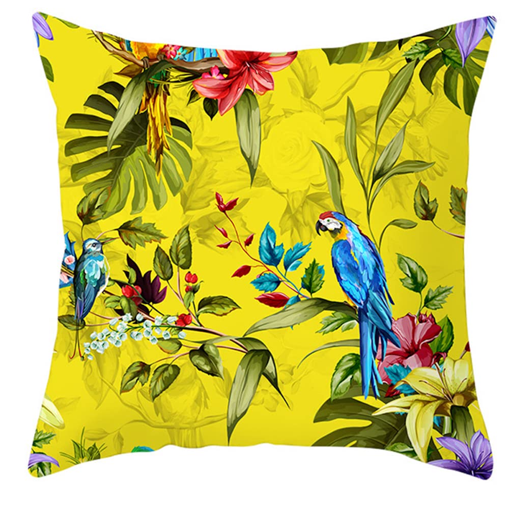 Scatter Cushions Yellow Bird Cushion Funky Birds Scatter Cushion