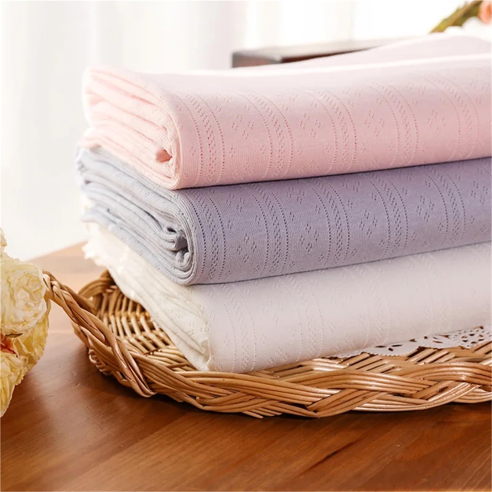 180 x 200 cm/85 x 50 cm, tela jacquard de punto acanalado elástico 32S para ropa de niños, ropa para el hogar, tela hecha a mano, tela K303290 para coser (1,180 x 200 cm)
