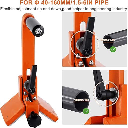 Miniatura 3 de JIAWANSHUN Chaflán exterior de tubos de plástico, herramienta de chaflán de tubería PPR/PE/PVC, dispositivo de biselado específico para tubería