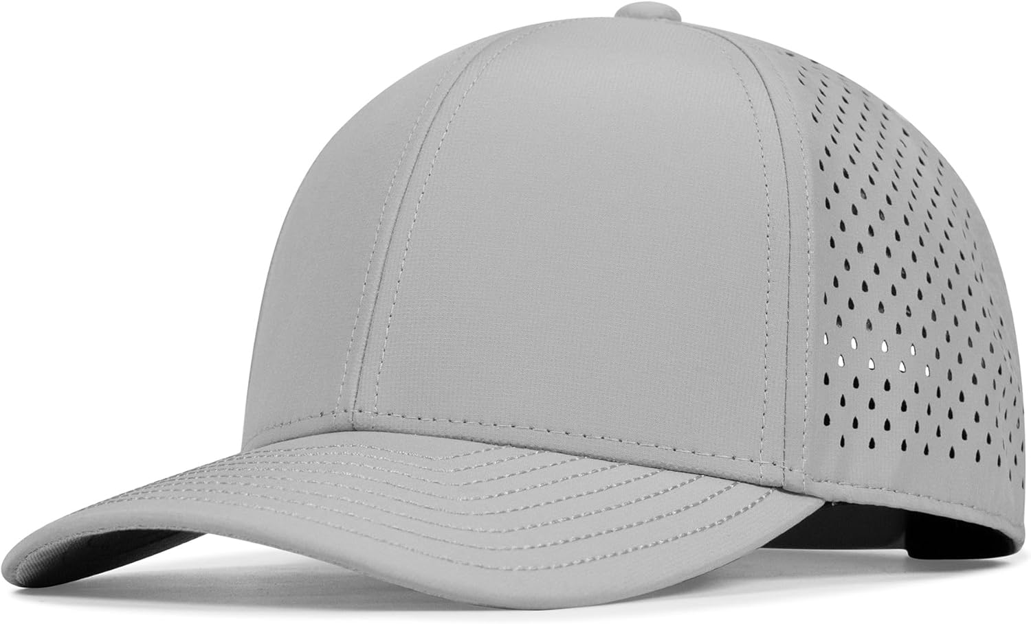 Chaseshine Performance Snapback Hats for Men Women,6 Panel Baseball Cap,Golf,Running,Workout