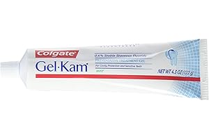 Gum Health Enhancer - Colgate Gel-Kam Fluoride Gel for Cavity Prevention (4.30oz)