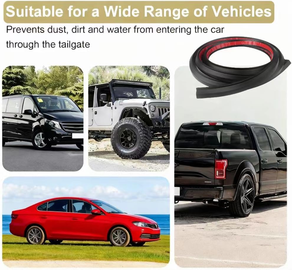 2 PC-6.56 Ft Car Cable Wire Hider with Adhesive Backing Windshield Wire Hider Universal Car Cord Concealer for Car Roof Rack Light Bar