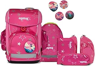 ergobag cubo Light Set ergonomischer Schulanzen, extra leicht, Set 5-teilig, 780 g