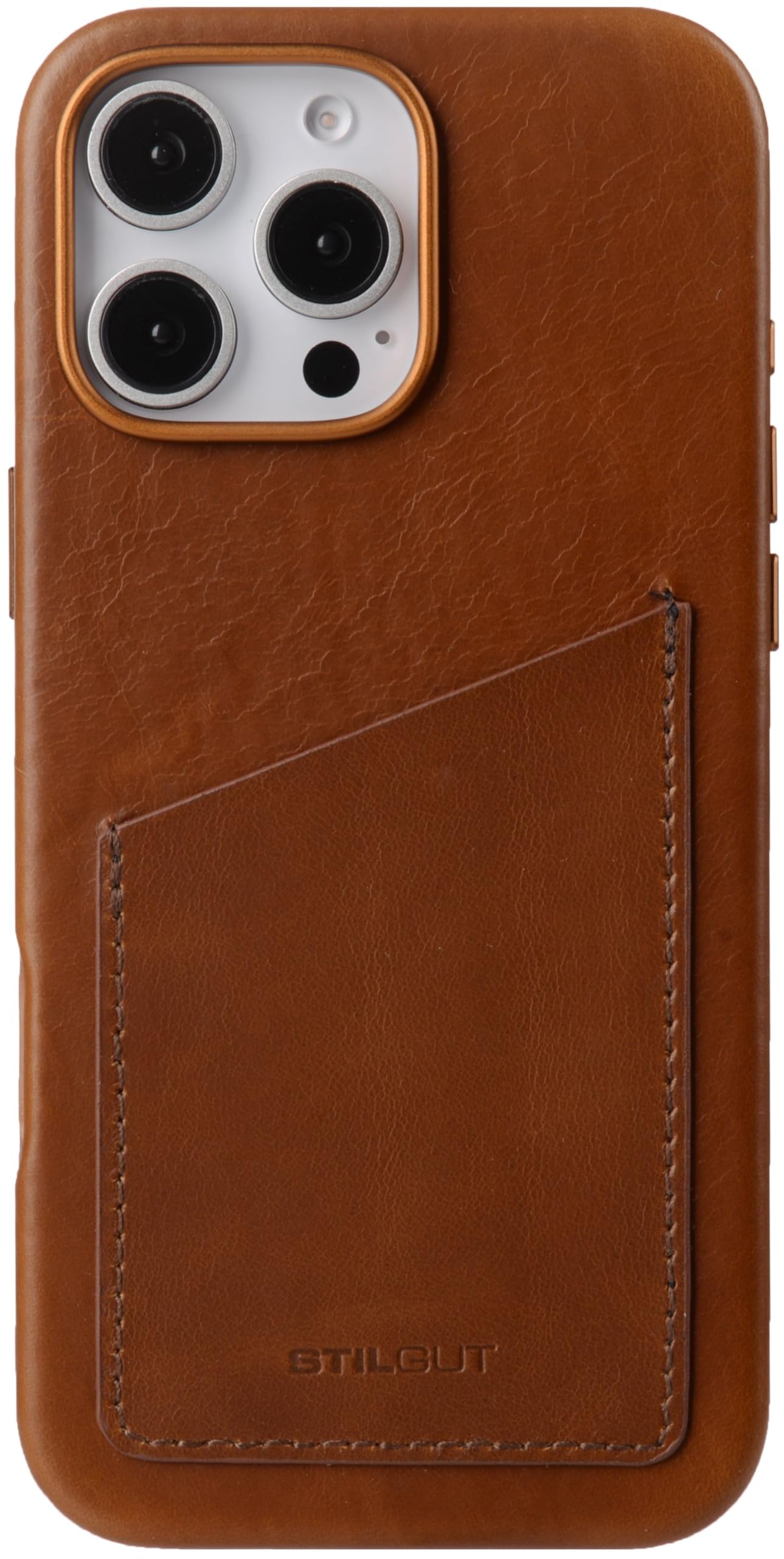 StilGut Cover compatibile con iPhone 13 Pro Max (6.7) custodia