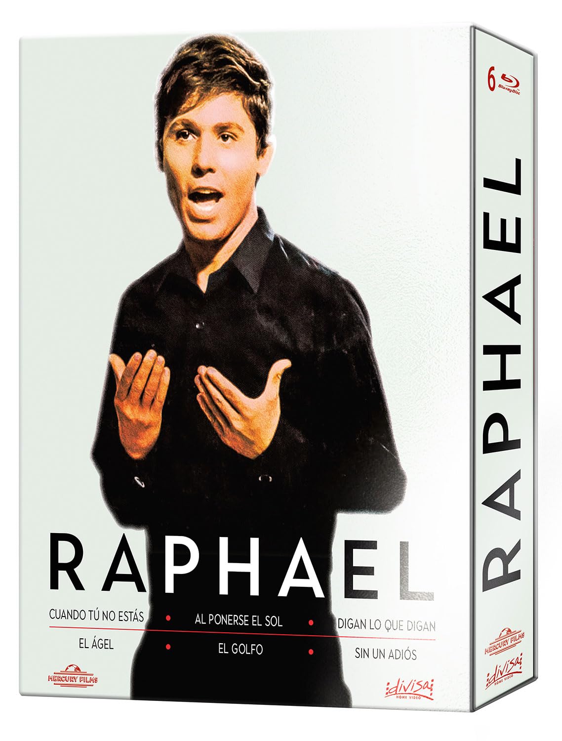 Raphael películas en Blu-ray para revivir la nostalgia de los sesenta