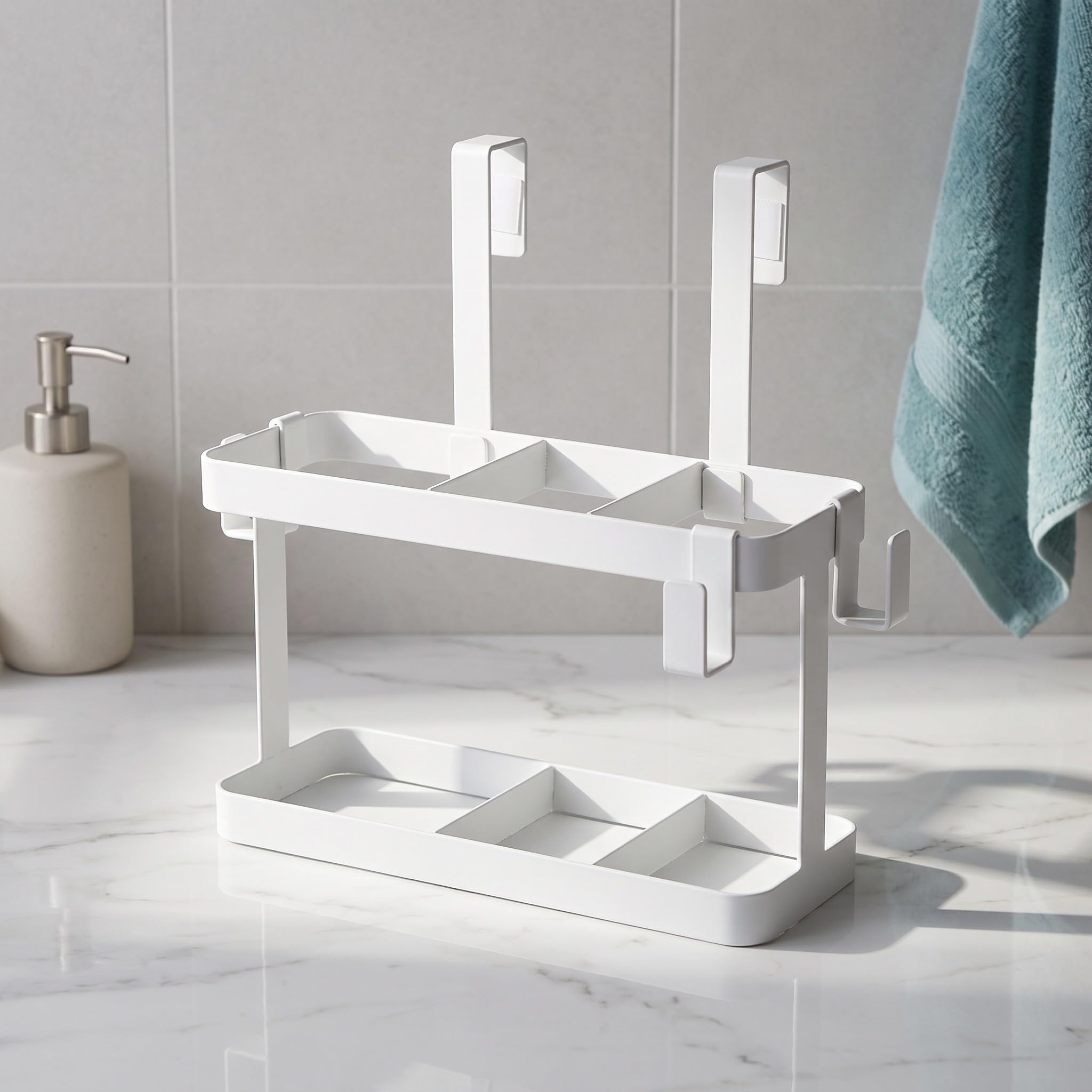 Zerodeko Soporte para secador de Pelo para Puerta de Armario, Organizador