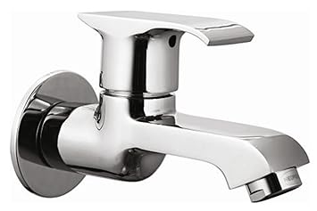 Joyway Swift Long Body Bib Cock Brass, Bathroom Tap With Quarter Turn, Foam Flow