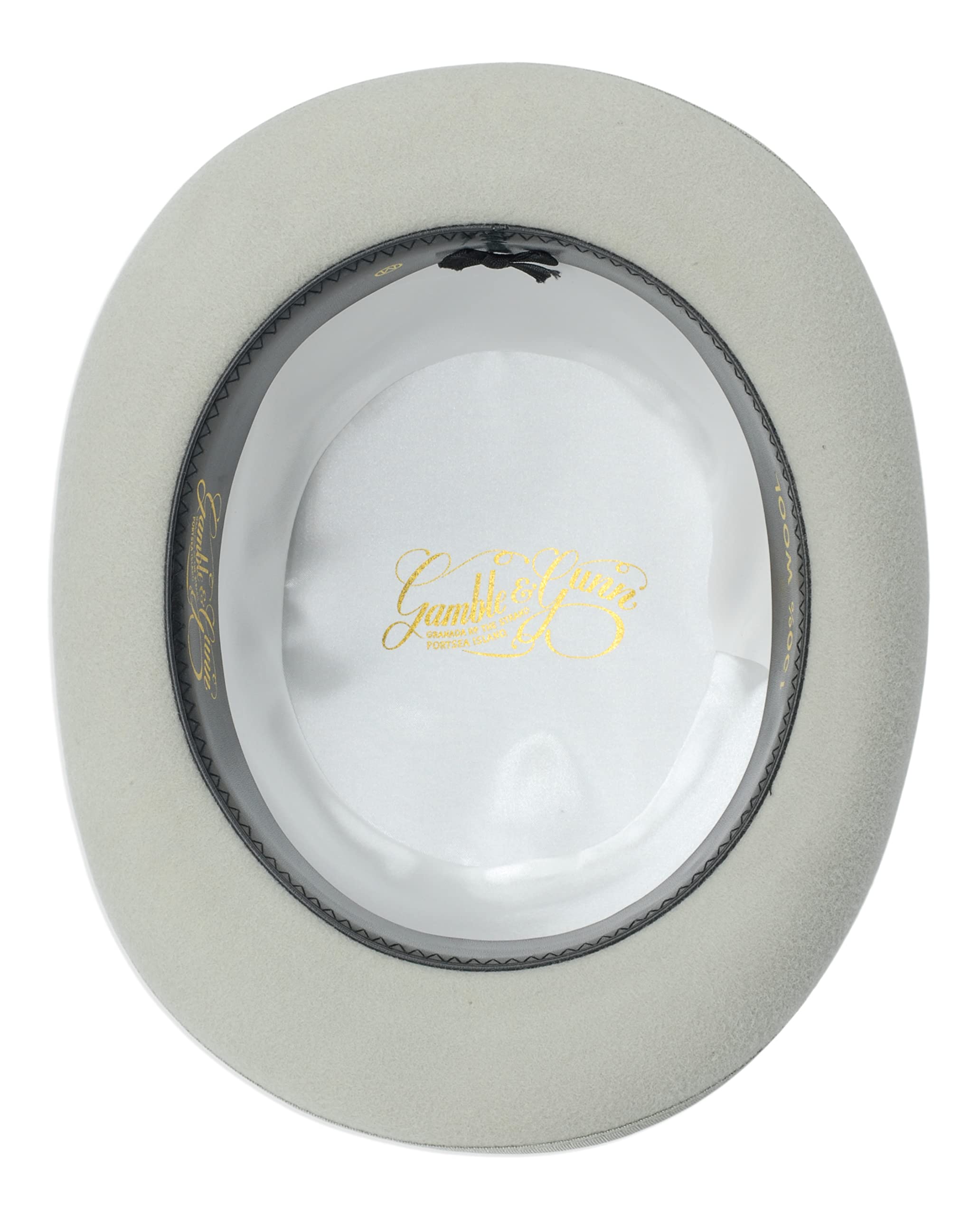 Gamble and Gunn Chapeau melon Gris