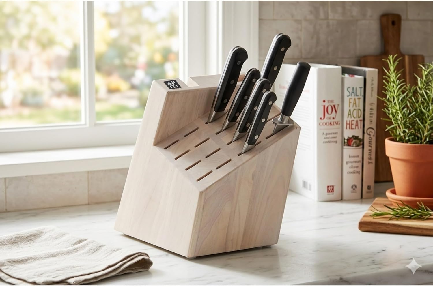 ZWILLING Pro 18-slot Knife Block - White