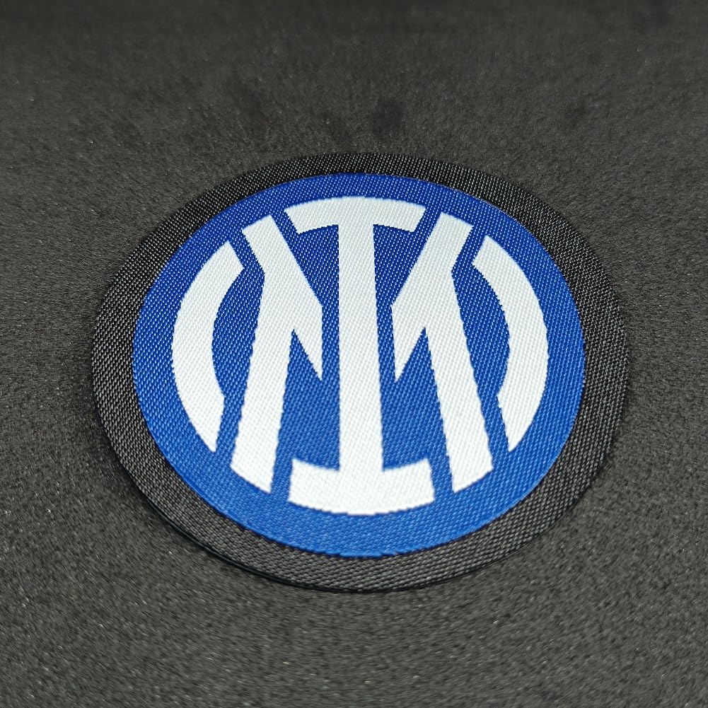 Patch Badge Scudetto Inter Milan Serie A En Silicone - Fer à
