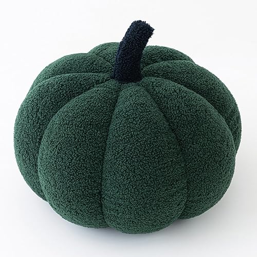 MOJUN Almohada de calabaza, 7.8 pulgadas, bonita almohada en forma de calabaza en 3D, cojín decorativo de otoño y Halloween, para el hogar, sofá,