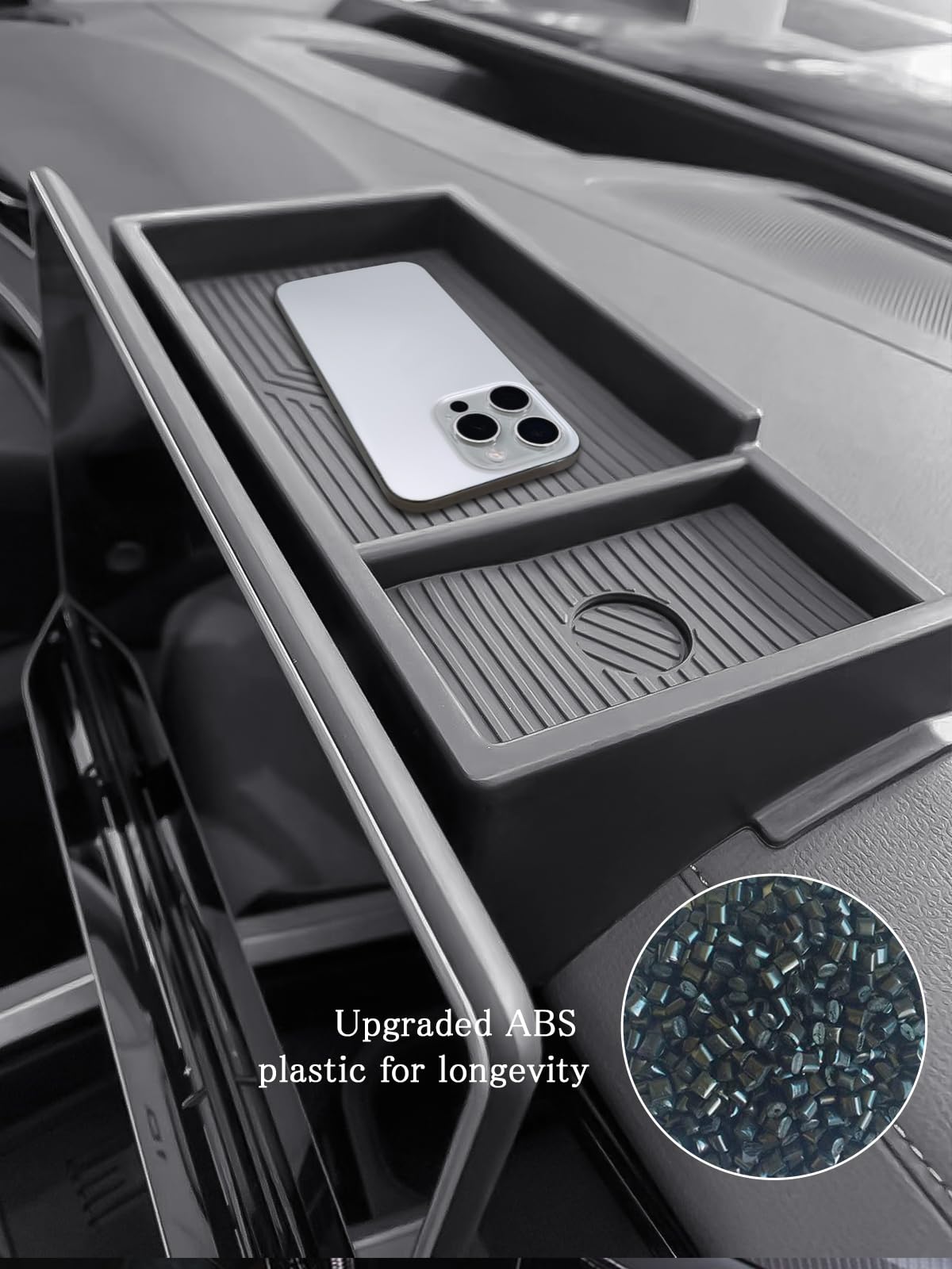 CDEFG Compatibel met VW ID.7 ID7 2024 2025 opbergdoos organizer middenconsole ID.7 handschoenenkast onderaan de middenconsole ID7 GTX accessoires