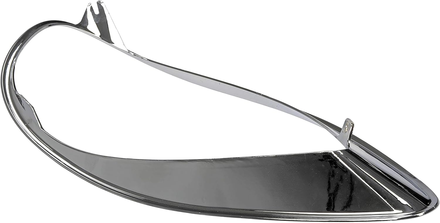 Dorman 242-6002 Driver Side Headlight Bezel Compatible with Select Freightliner Models, Chrome