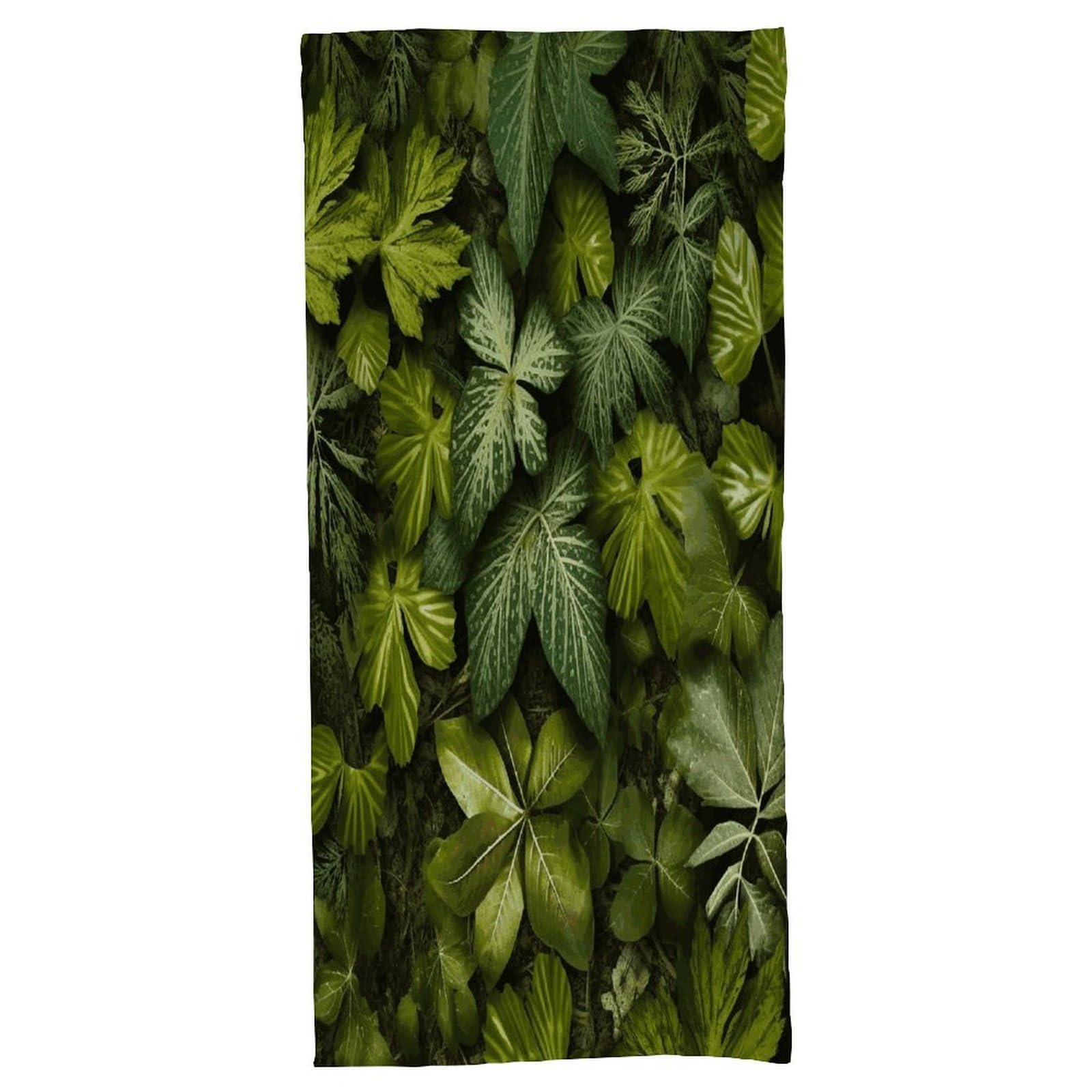 Fekiloot Men's Style Green Leaves And Plants Bath Towel Highly Absorbent,Beach Towels For Wo,Pool Towel Bathroom Essential For Beach,Gym,Travel, Camp