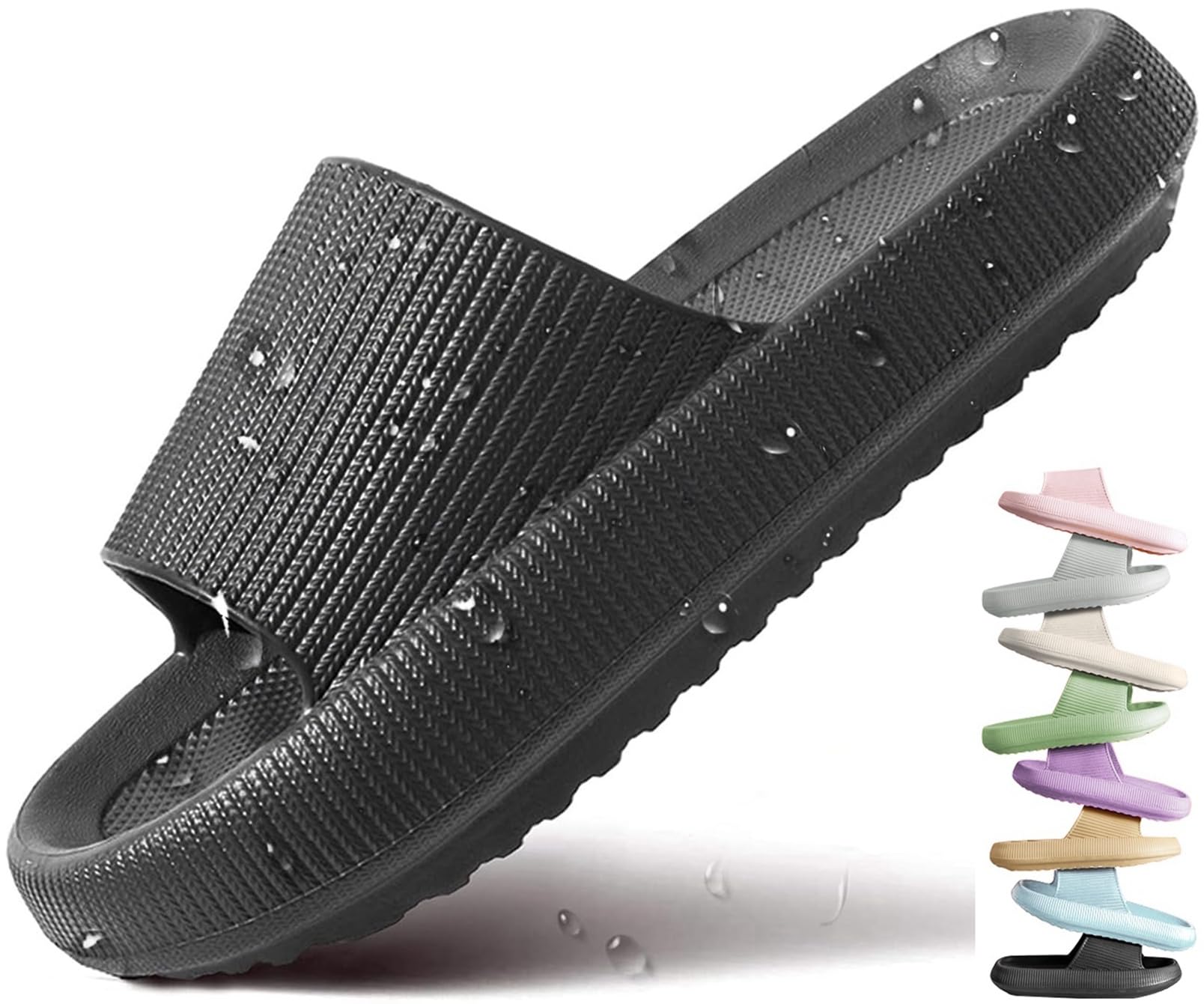 Orthoslipper Original Wolkenschuhe mit dicker weicher Sohle Gr.34-48 | rutschfeste Cloud Cozy Slides Pillow Slippers Unisex