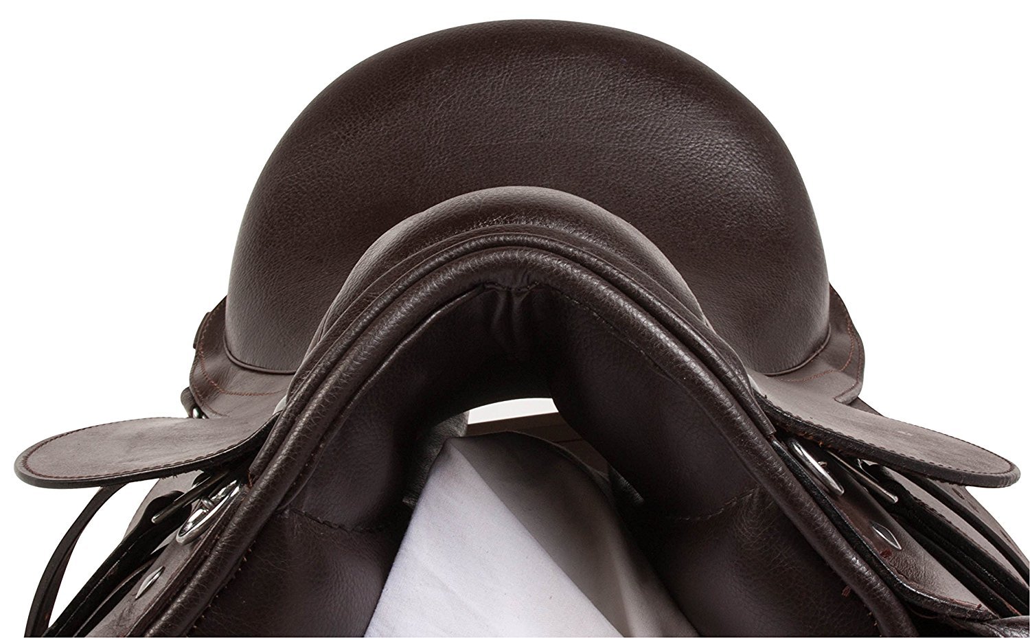 Selle dressage cuir Ulla Salzgeber Rusty Kieffer - Selle cheval - Kieffer - Le Paturon
