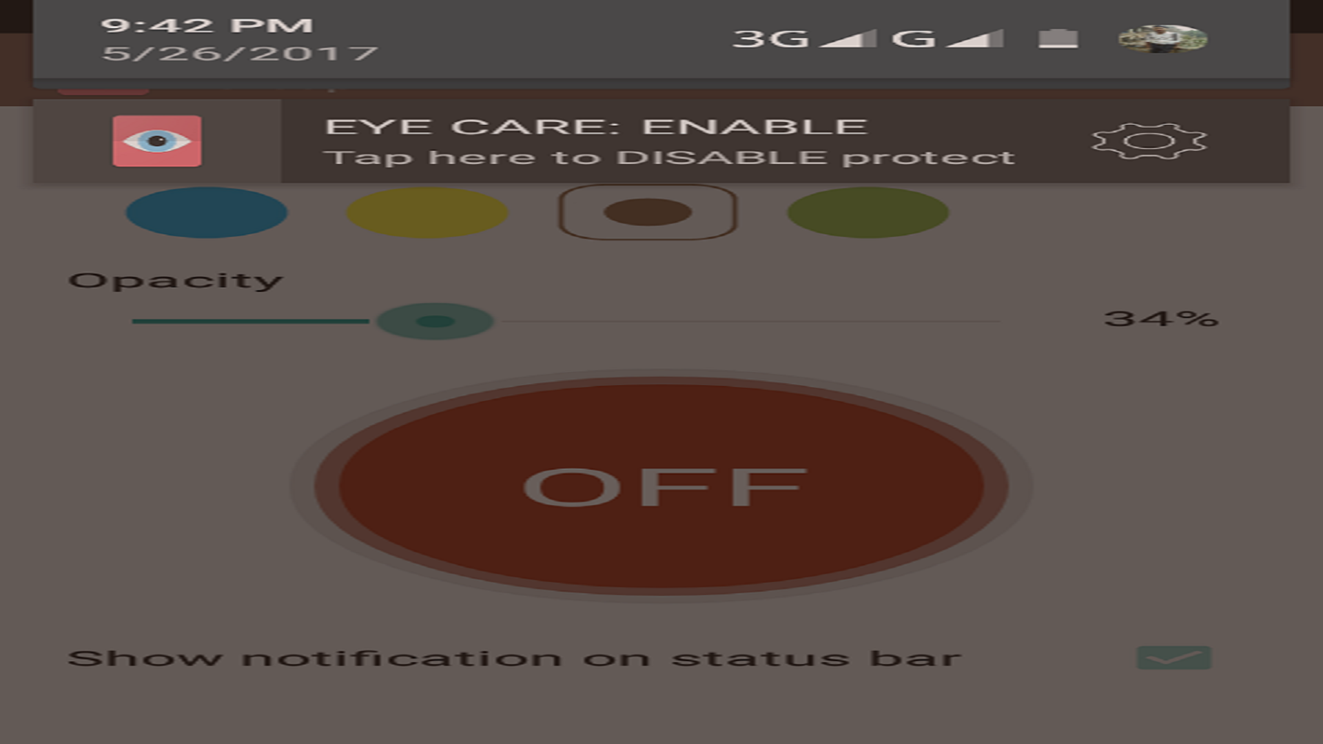 EYE CARE Blue Light Filter App on Amazon Appstore