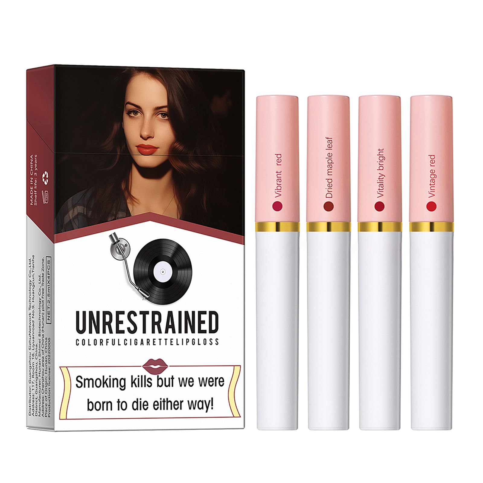 Matte Lipstick labiales mate Matte Liquid Lipstick Set, Long-Lasting 12, Smudge Proof, Waterproof, Velvet Black Lipstick for women