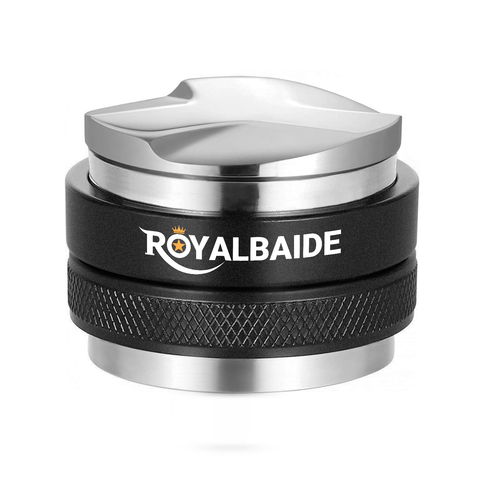 Tasseur et distributeur pour espresso 53mm,porte-filtre double avec niveleur de café