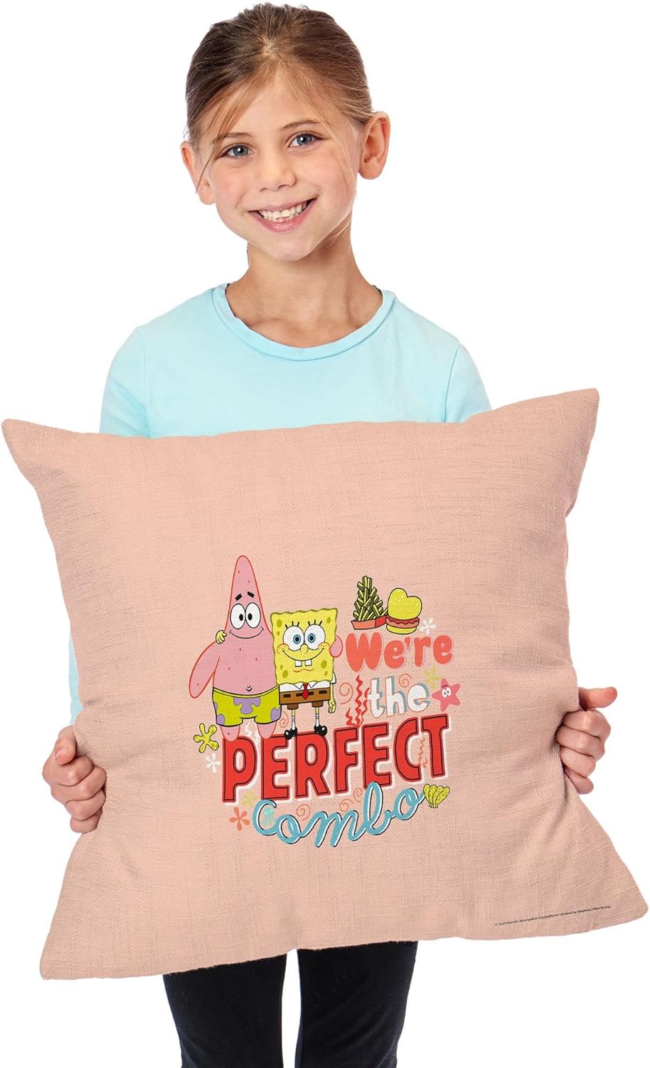 Northwest Spongebob Squarepants Pillow, 18" x 18", Perfect Combo
