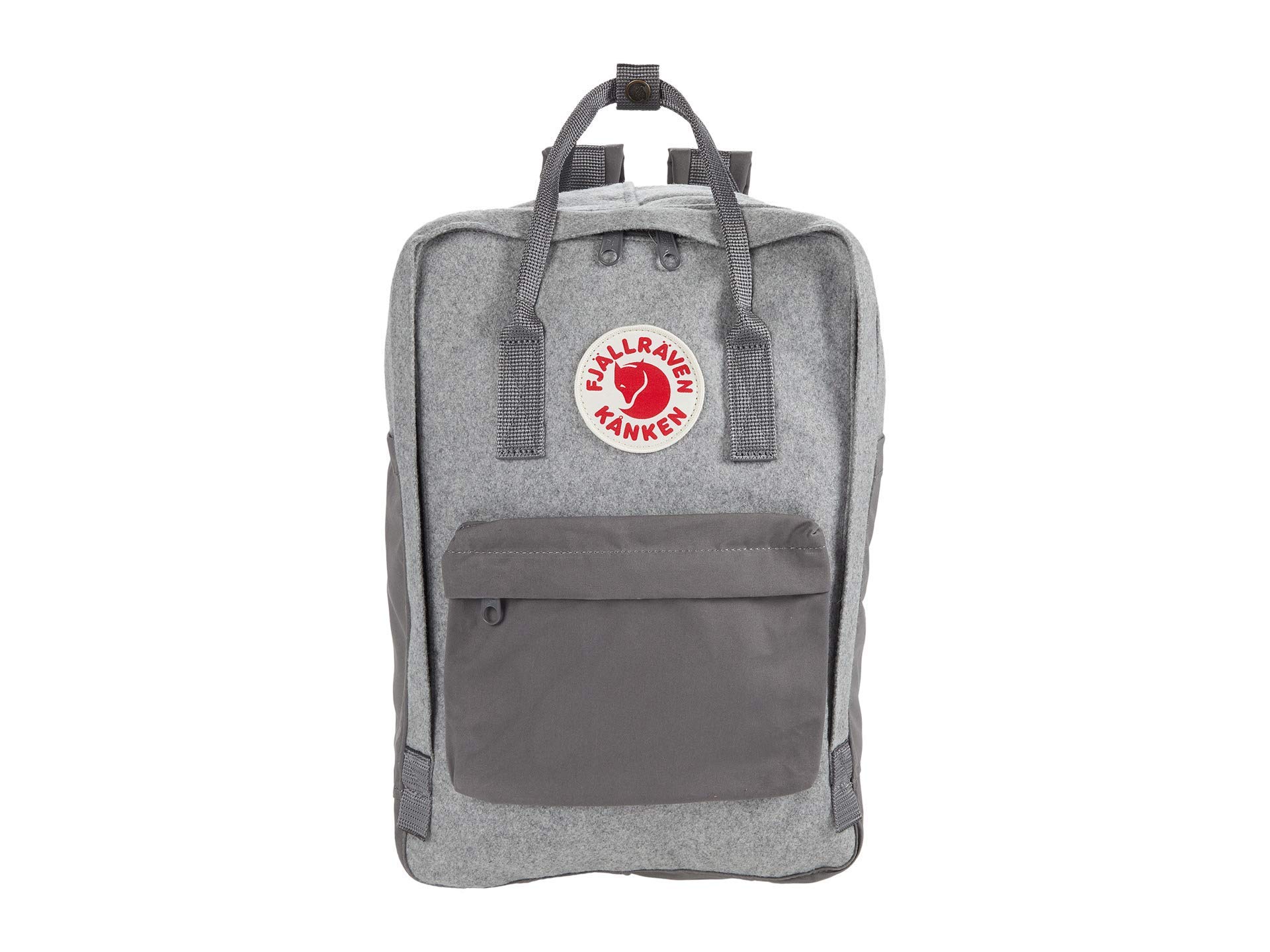 Fjällräven Fjallraven 23328-027 K?Nken Re-Wool Laptop 15" Sports Backpack Unisex Adult Granite Grey Size One Size
