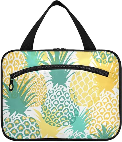 Miniatura 2 de Lindo neceser de viaje con gatos negros para mujeres y hombres, bolsa de maquillaje colgante, organizador de cosméticos portátil, organizador de