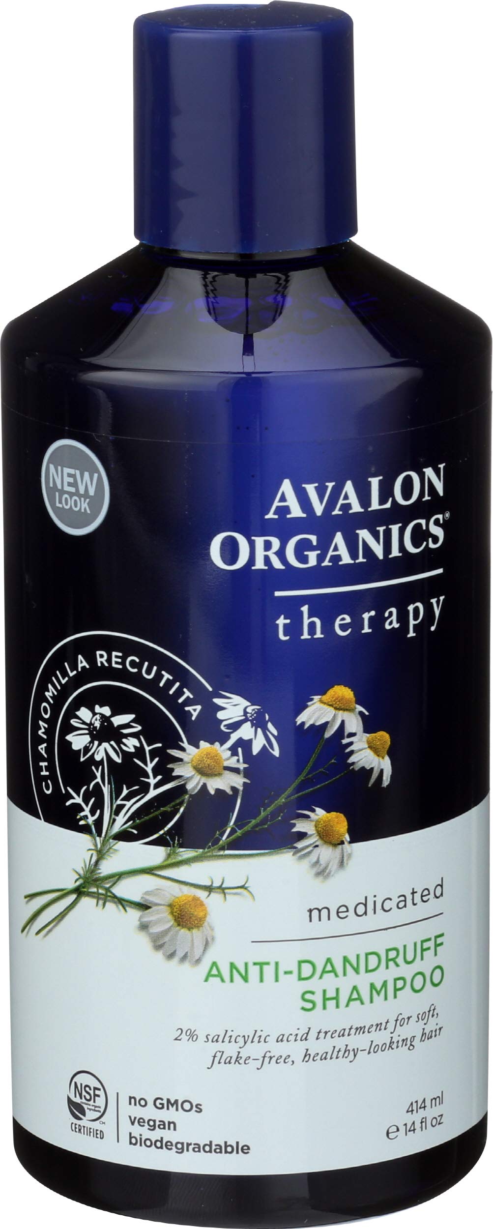 Avalon Organics Therapy Medicated Anti-Dandruff Shampoo, 14 Oz