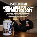 Magnum QUATTRO Whey Protein Powder | 30g Timed-Release Protein | 4-Isolate Blend — Whey Isolate, Hydrolyzed Whey, Micellar Casein, Milk Isolate | Low Carb, Low Fat, Gluten Free, Dye Free | 2LB (Soft Serve Vanilla Ice Cream)