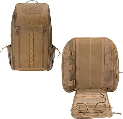 Tasmanian Tiger Medic Assault Tactische Medische Rugzak MKII - Lichtgewicht MOLLE Systeemorganisatie voor EHBO Survival, Zwart - One Size