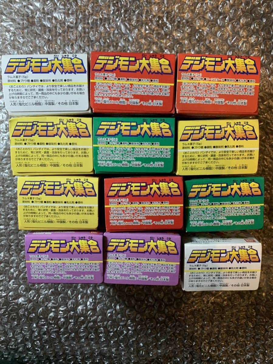 デジモン大集合 24種(27点) 指人形 アドベンチャー バンダイ