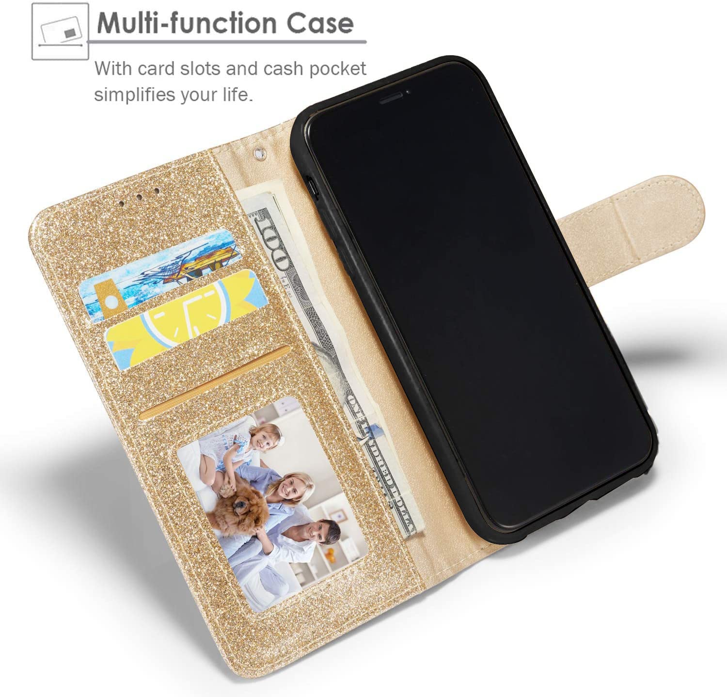 QLTYPRI Custodia per iPhone 11 Pro Max, custodia vintage sottile in