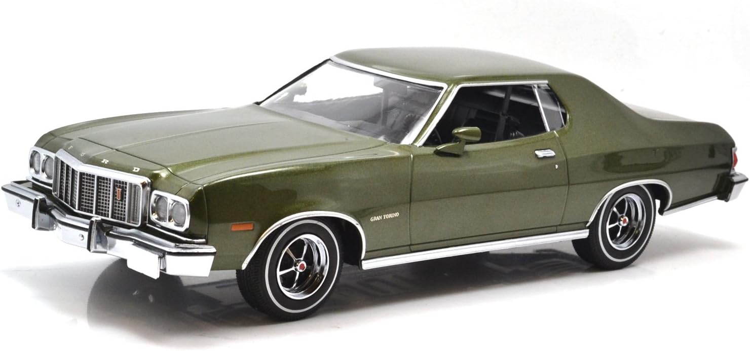 セール 登場から人気沸騰 ブロアム グラン トリノ フォード ケス Kess ミニカー 4ドア ライトグリーン 1976 乗り物のおもちゃ