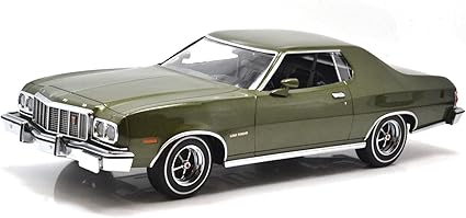 ロングセラー 送料無料 ホビー 模型車 車 レーシングカー スケールフォードグラントリノメタリックグリーンgreenlight Echelle 118 1976 Ford Gran Torinovert Metallique ぽっきりsale対象 Titanicgroup Com
