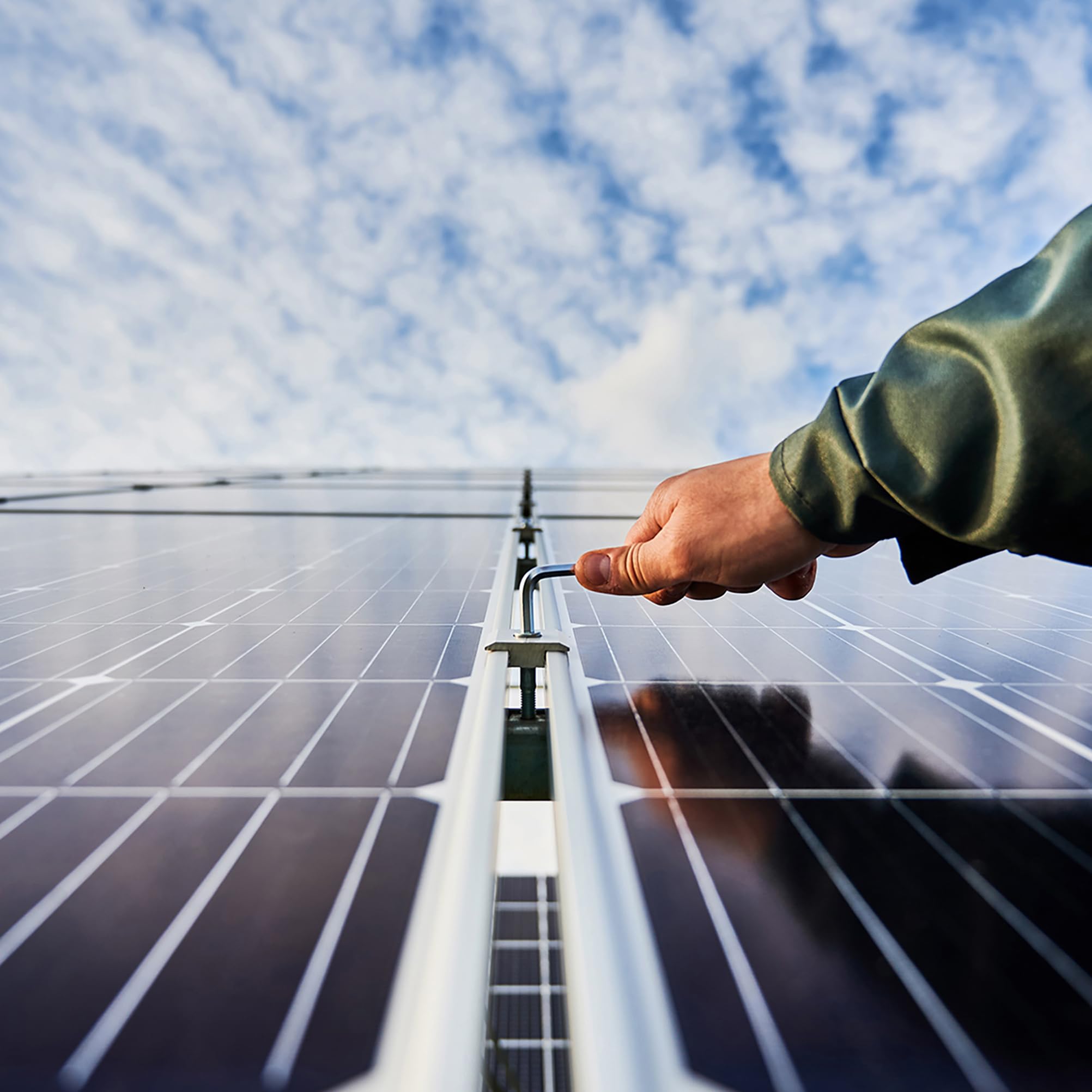 Solarpanel Halterung Metalldach [Verstellbar & Korrosionsbeständig] – Solarmodul Halterung Flachdach mit 12cm Schienen (Einfache Installation & Wasserdicht) - Flachdachhalterung Solar