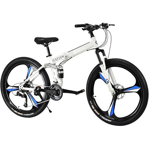 Sports Folding Cycle for Youth | 26inch Folding Bicycle with 24 Gears | Premium Paint Finish & Smooth Suspension | 26