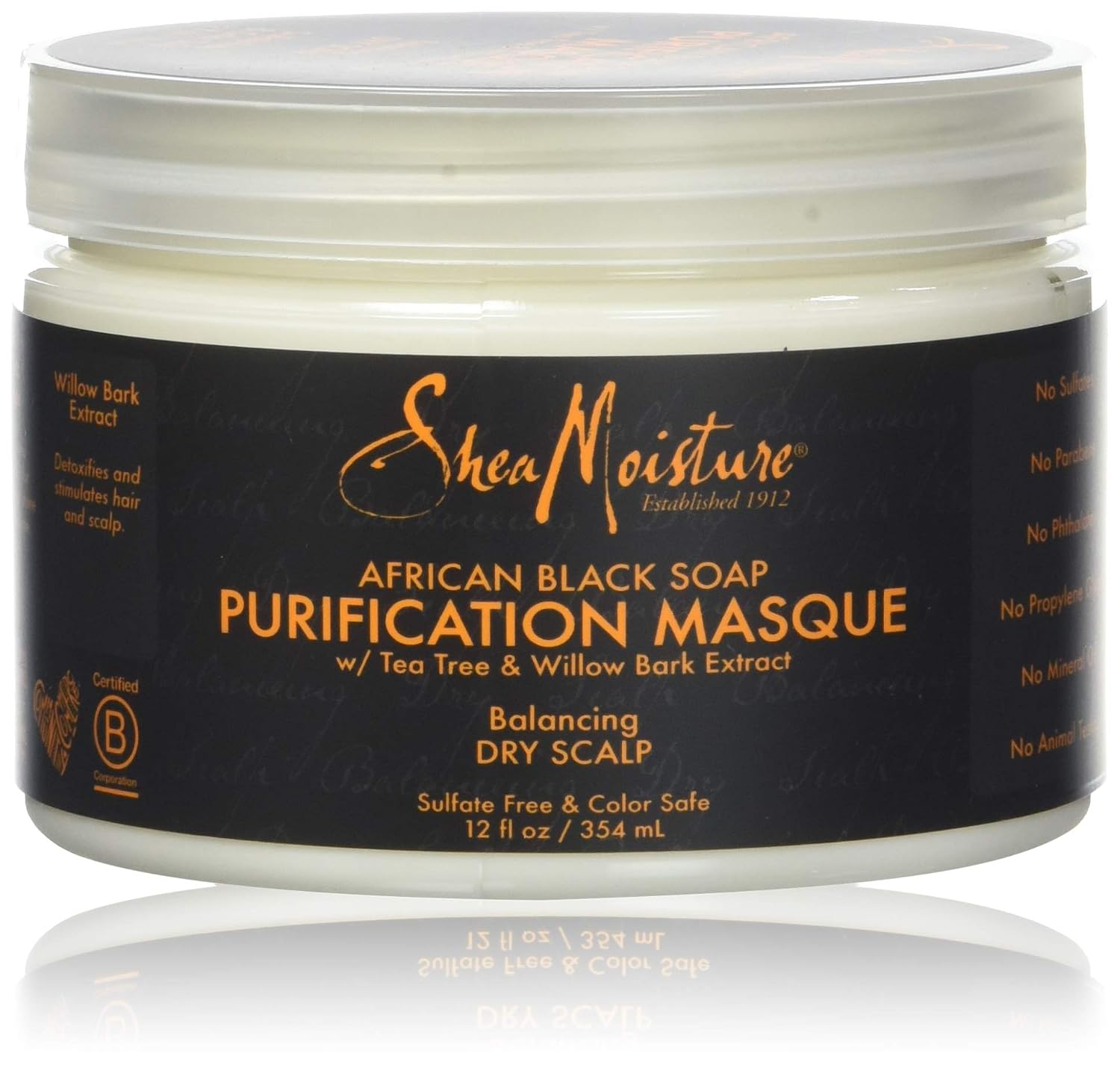 SheaMoisture African Black Soap Purification Masque | 12 oz.