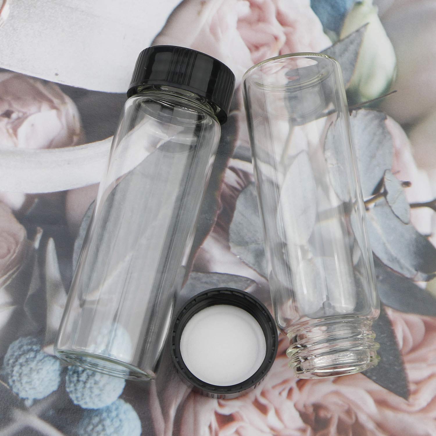 24x Pxyelec Glasfläschchen 30 Ml – Borosilikat, Schraubverschluss, Dicht, Für Proben & Chemikalien
