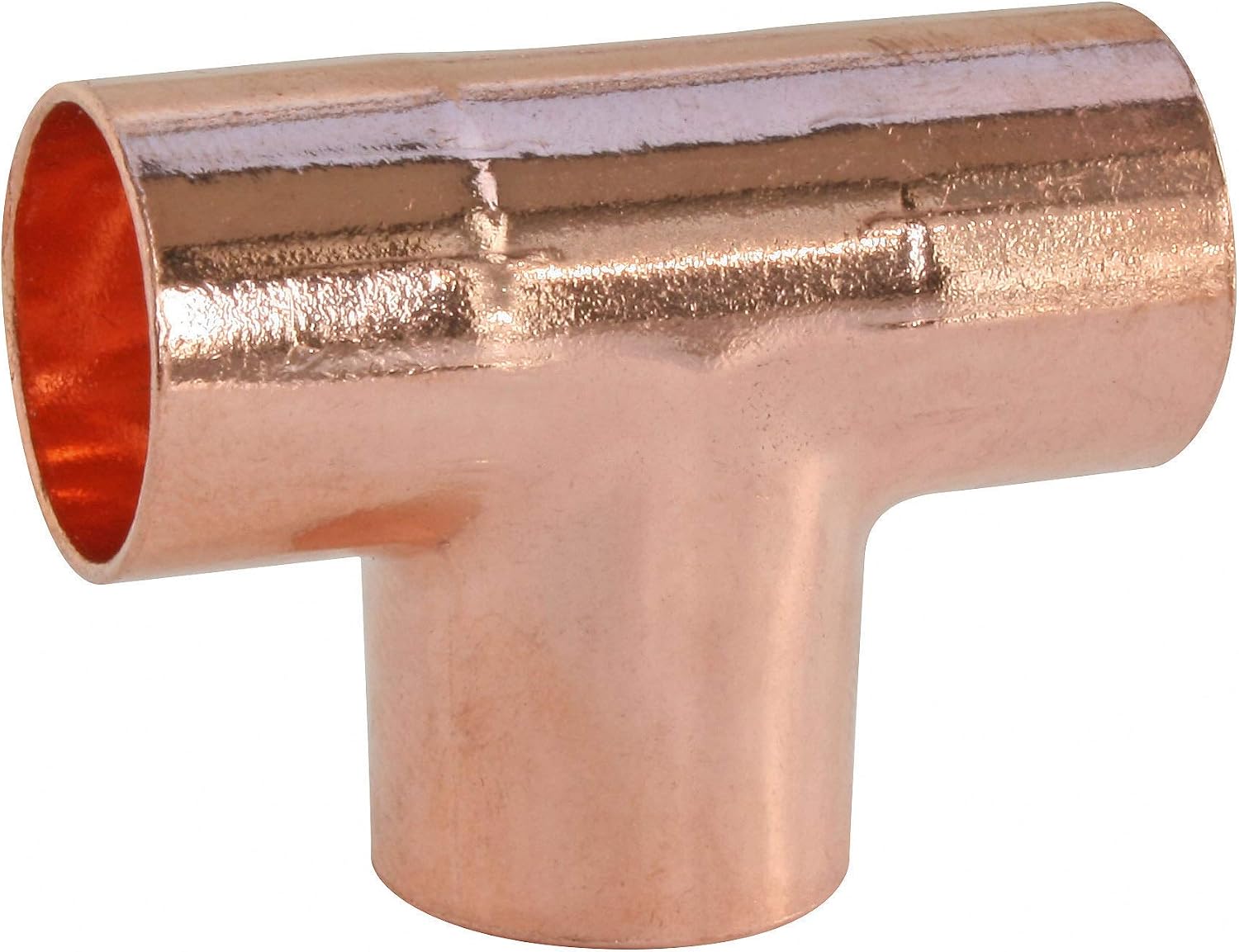 Somatherm // 6130-87 Reducing Copper Tee Diameter 22-18-22, Grey, Gray, Té réduit diameter 22-18-22