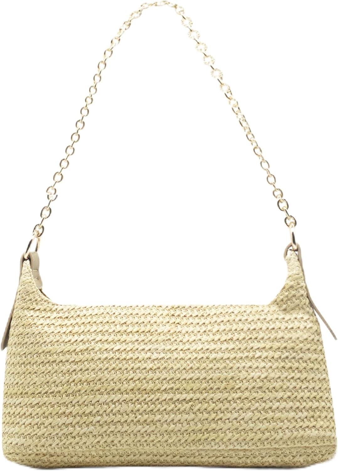 Straw Clutch Purses for Women Summer Beach Purse Straw Shoulder Bag for Women Raffia Vacation Purse