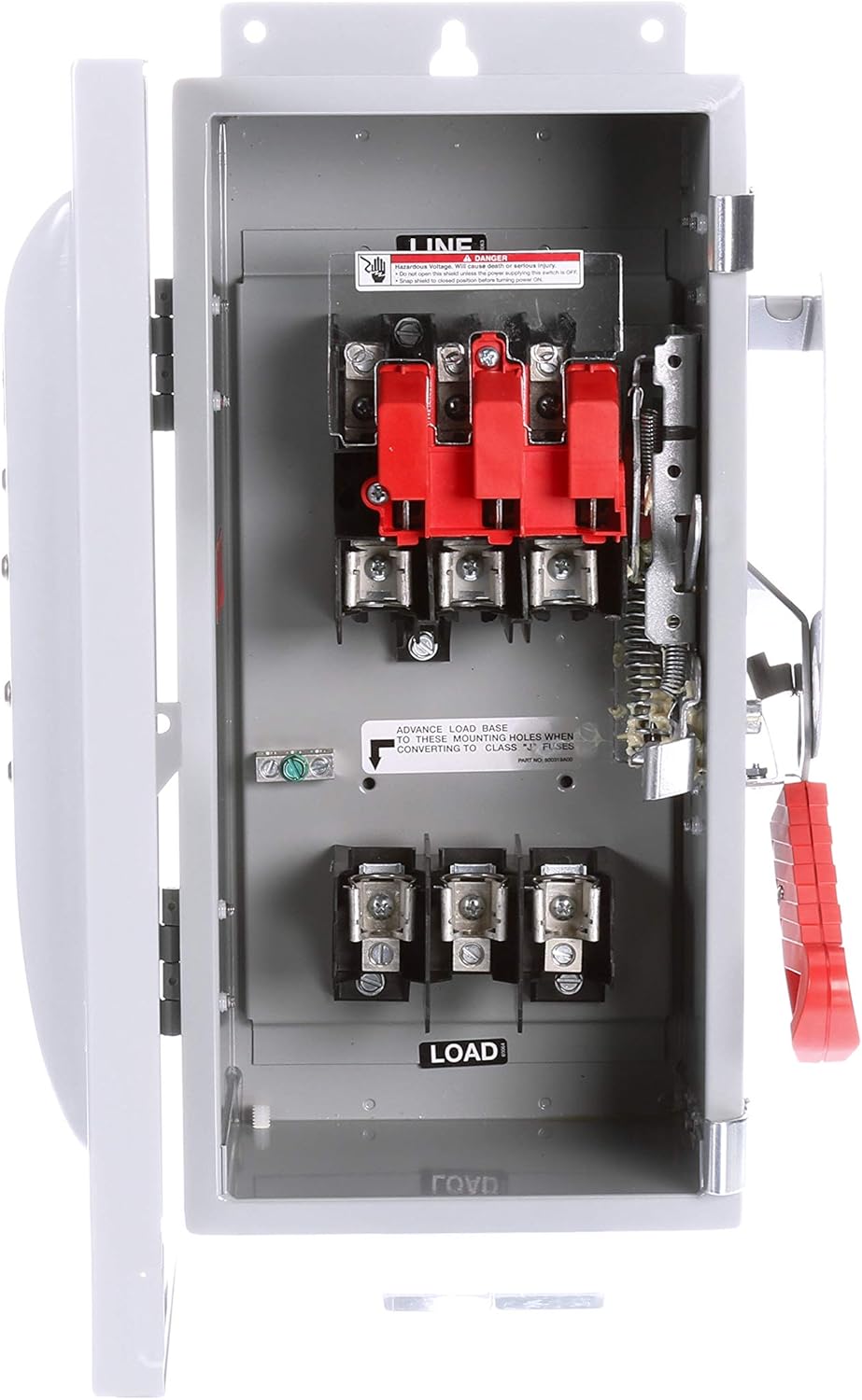 Siemens HF361JW 30-Amp 3 Pole 600-volt 3 Wire Fused Heavy Duty Safety Switches