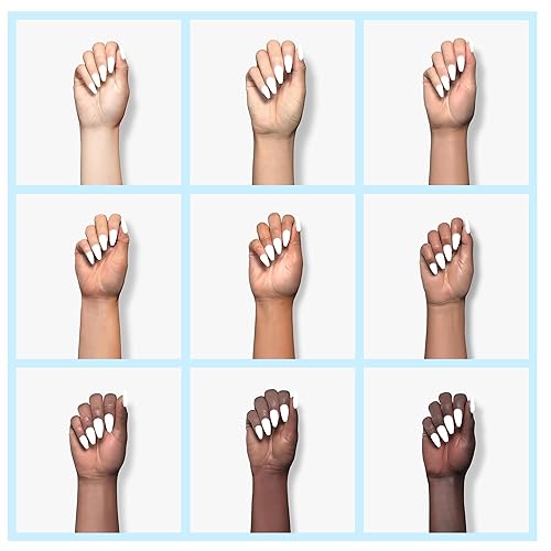 Miniatura 5 de Carmu Esmalte de uñas de gel, 1 unidad de 0.5 onzas líquidas, esmalte de uñas de color blanco para secado con luz UV LED, esmalte de gel de larga