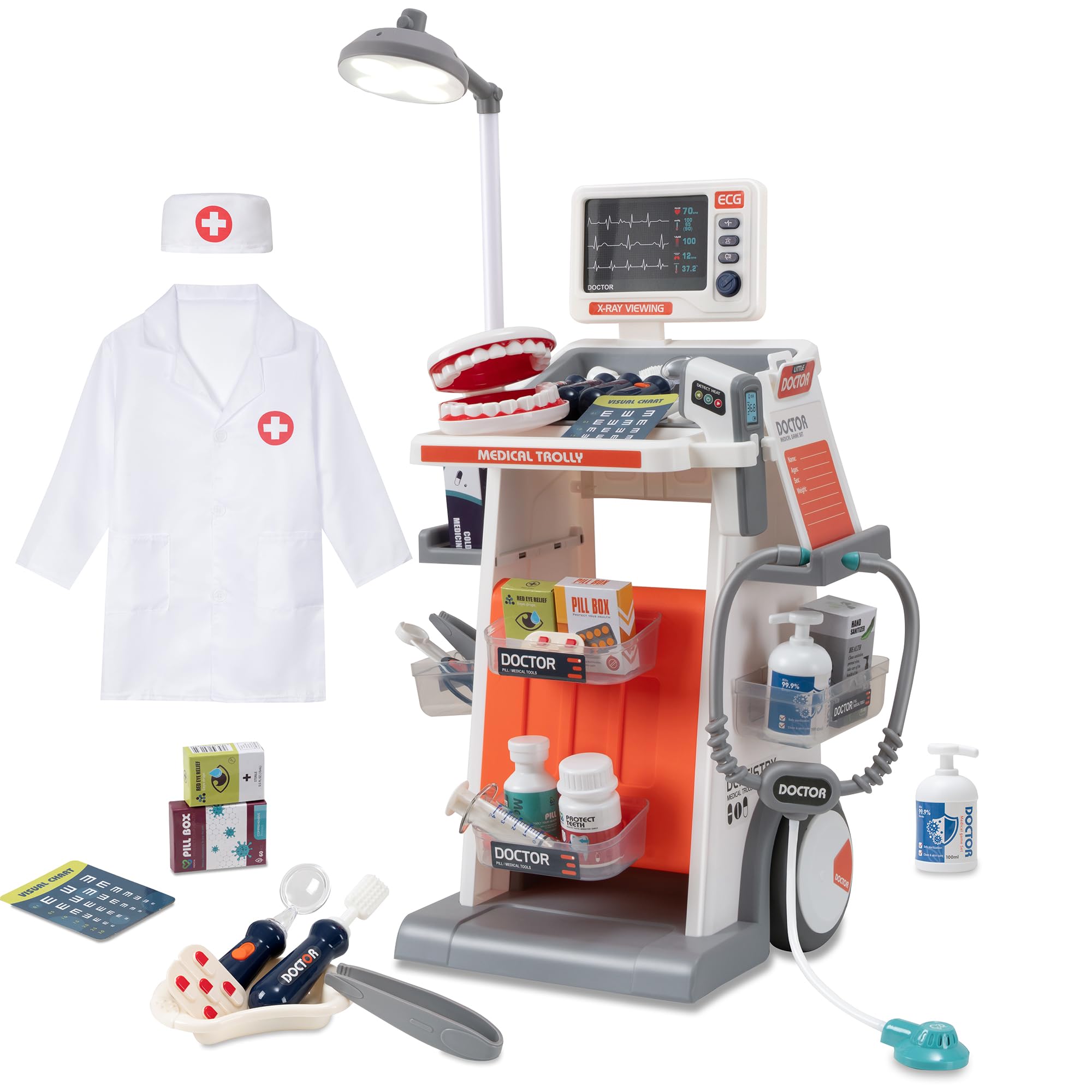 Amazon.com: STEM Doctor Playset for Kids - Interactive Doctor Kit