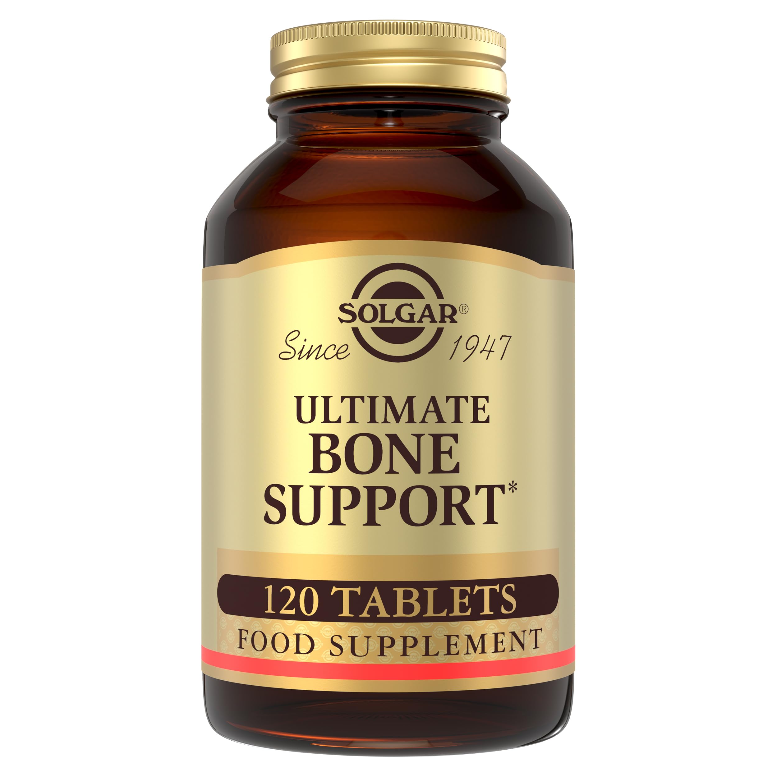 Solgar Ultimate Bone Support Tablets - Food Supplement, Pack of 120 - with Calcium, Magnesium, Vitamin D3, K2 and Zinc