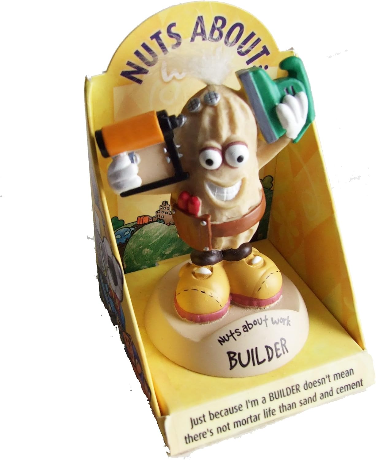 Nuts About Work 'BUILDER' Novelty Figurine Gift