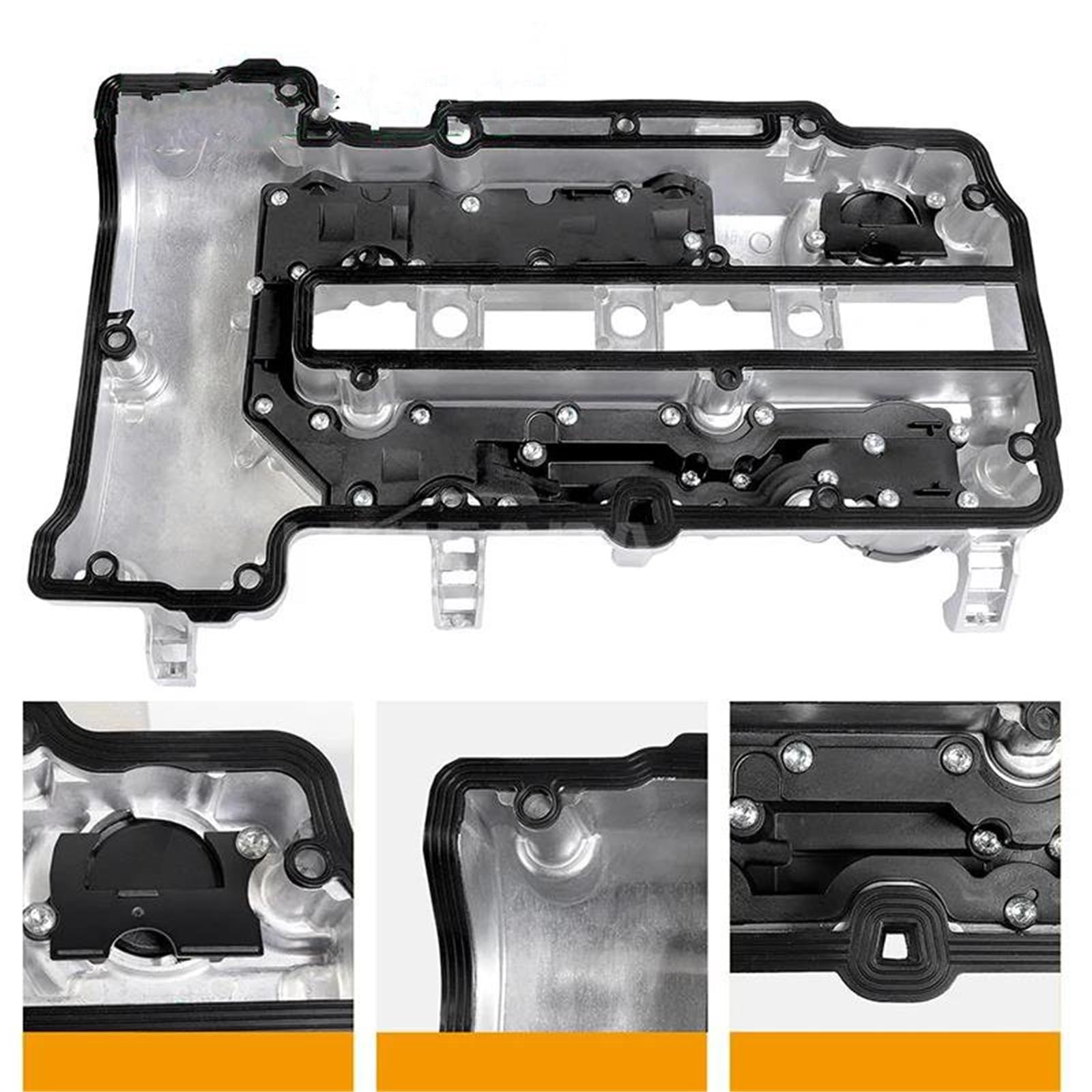 Coperchio Valvola Motore Per Cadillac ELR 1.4L 2014-2016 Coperchio Della Valvola Del Motore In Alluminio Con Guarnizione 25198874 25198498 55573746 coperchio punterie