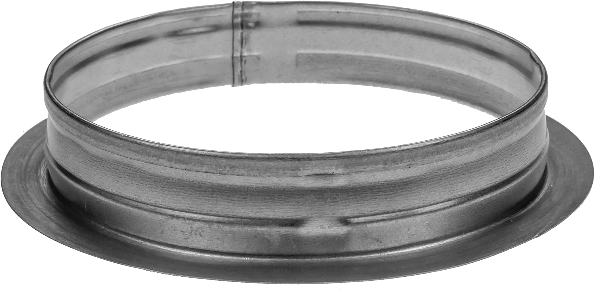 Repa Market 8'' Inch Metal Duct Connector Flange - Air Tight Vent Duct Collar - for Connecting Exhaust, Intake Flex and Straight Ducting - Heating, Cooling Universal HVAC Adapter - Home, Commercial