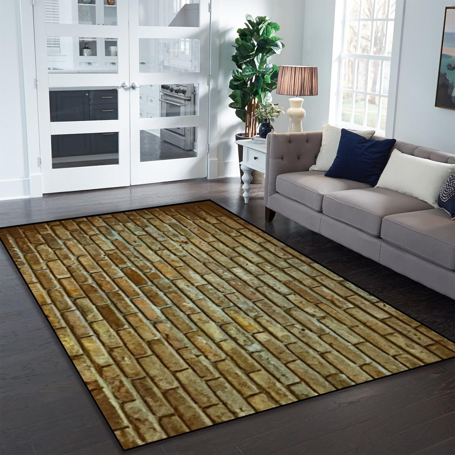 Tapis de couloir grand format 160x200 tapis de sol rampant et décoration maison 3D