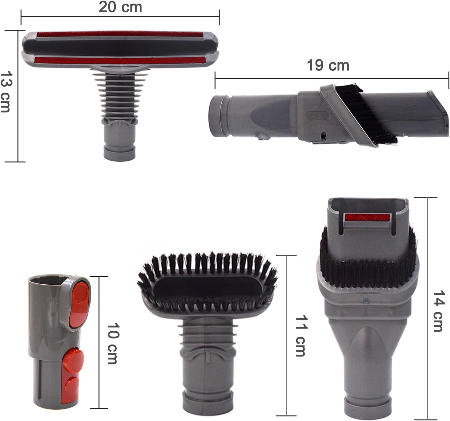 AINUO Accessories Kit Replacement for Dyson V8 V7 V6 V10 SV10 SV11 Vacuum Cleaner - Image 4