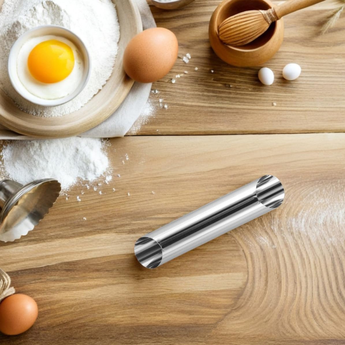 35pcs Stainless Steel Danish Pastry Molds with Dual Direction